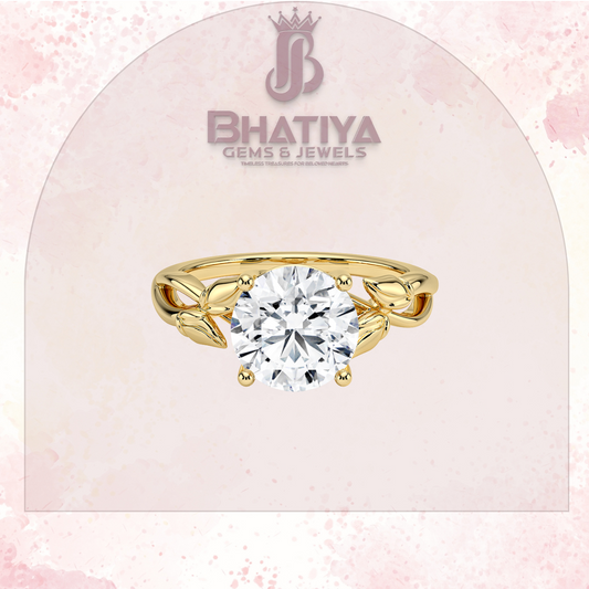 Budding Willow Solitaire Engagement Ring – 14K White Gold | Brilliant Earth Style
