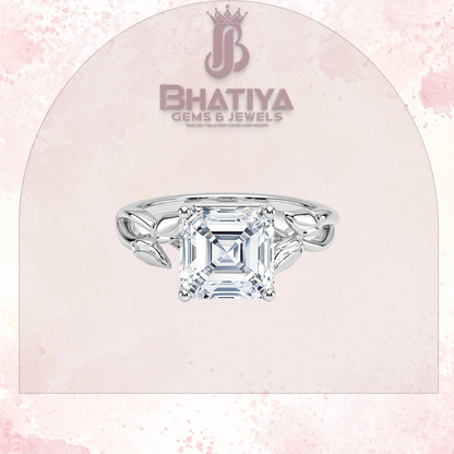 Budding Willow Solitaire Engagement Ring – 14K White Gold | Brilliant Earth Style