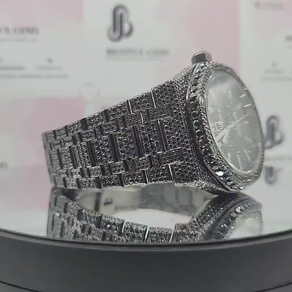 Branded Iced Out Moissanite Watch Hip Hop Iced Out Watch for Men Stainless Steel Watch at Wholesales Price